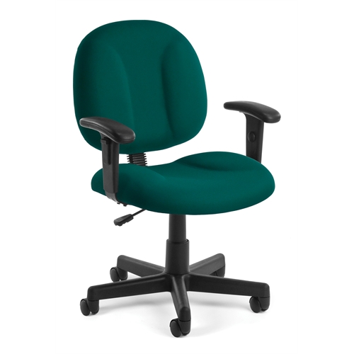 Comfort Series Superchair with Arms, Teal. Picture 1